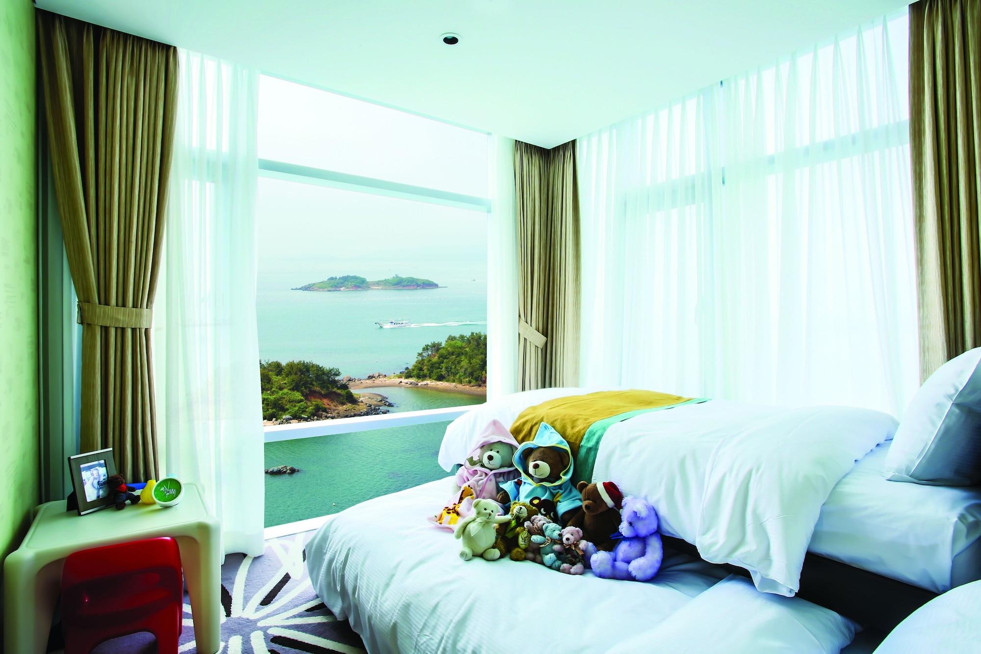 Hidden Bay Hotel Yeosu Exteriör bild