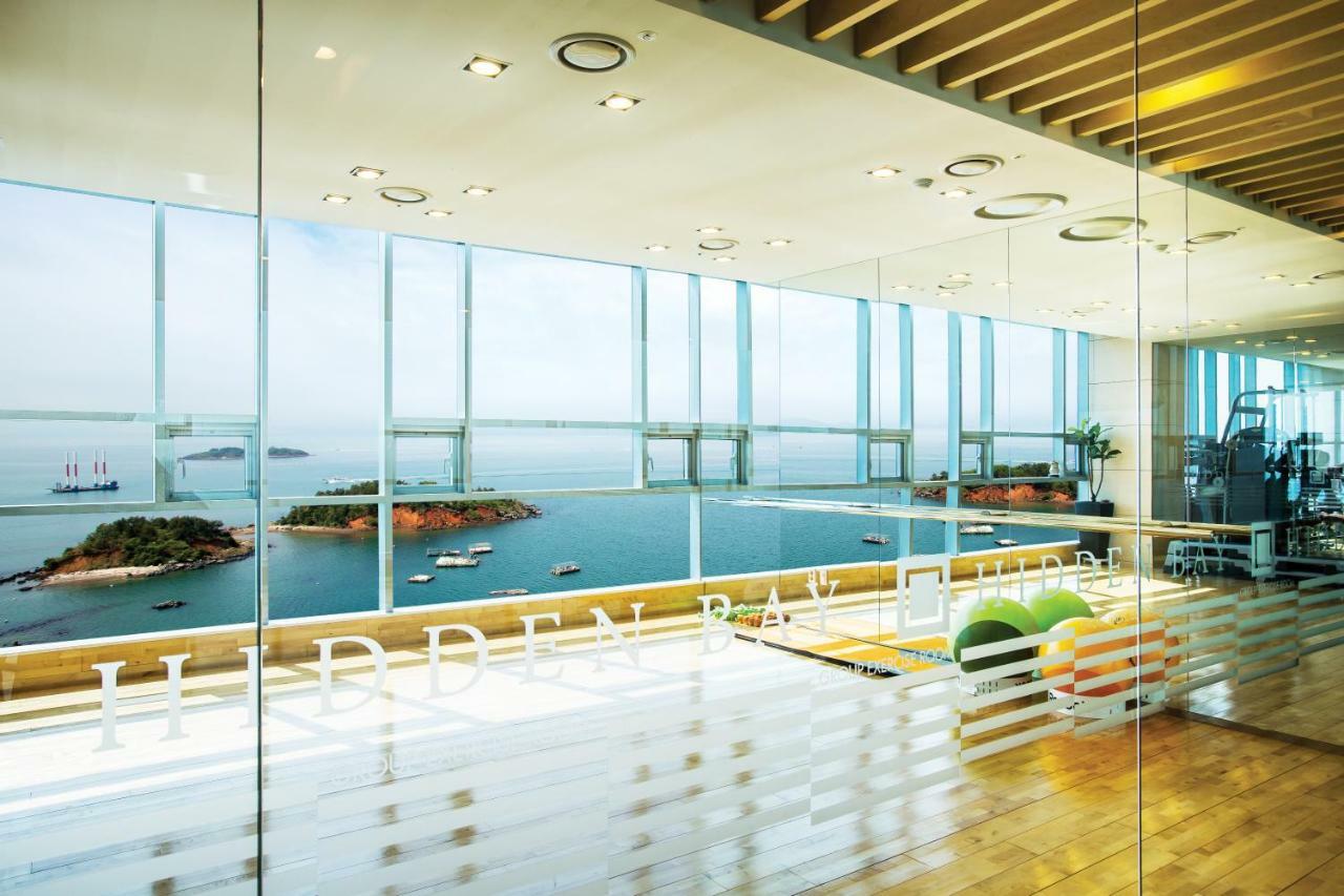 Hidden Bay Hotel Yeosu Exteriör bild